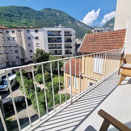 #Dd L'Ecrin Studio Ile Verte Balcony Grenoble Luaran gambar