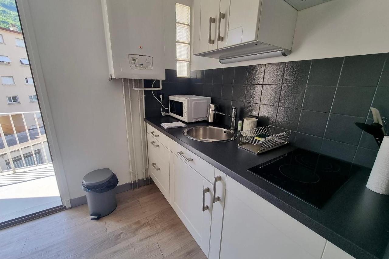 #Dd L'Ecrin Studio Ile Verte Balcony Grenoble Luaran gambar